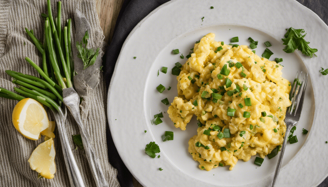 Scrambled Eggs with Chives