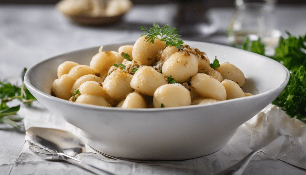 Sculpit Gnocchi with Brown Butter