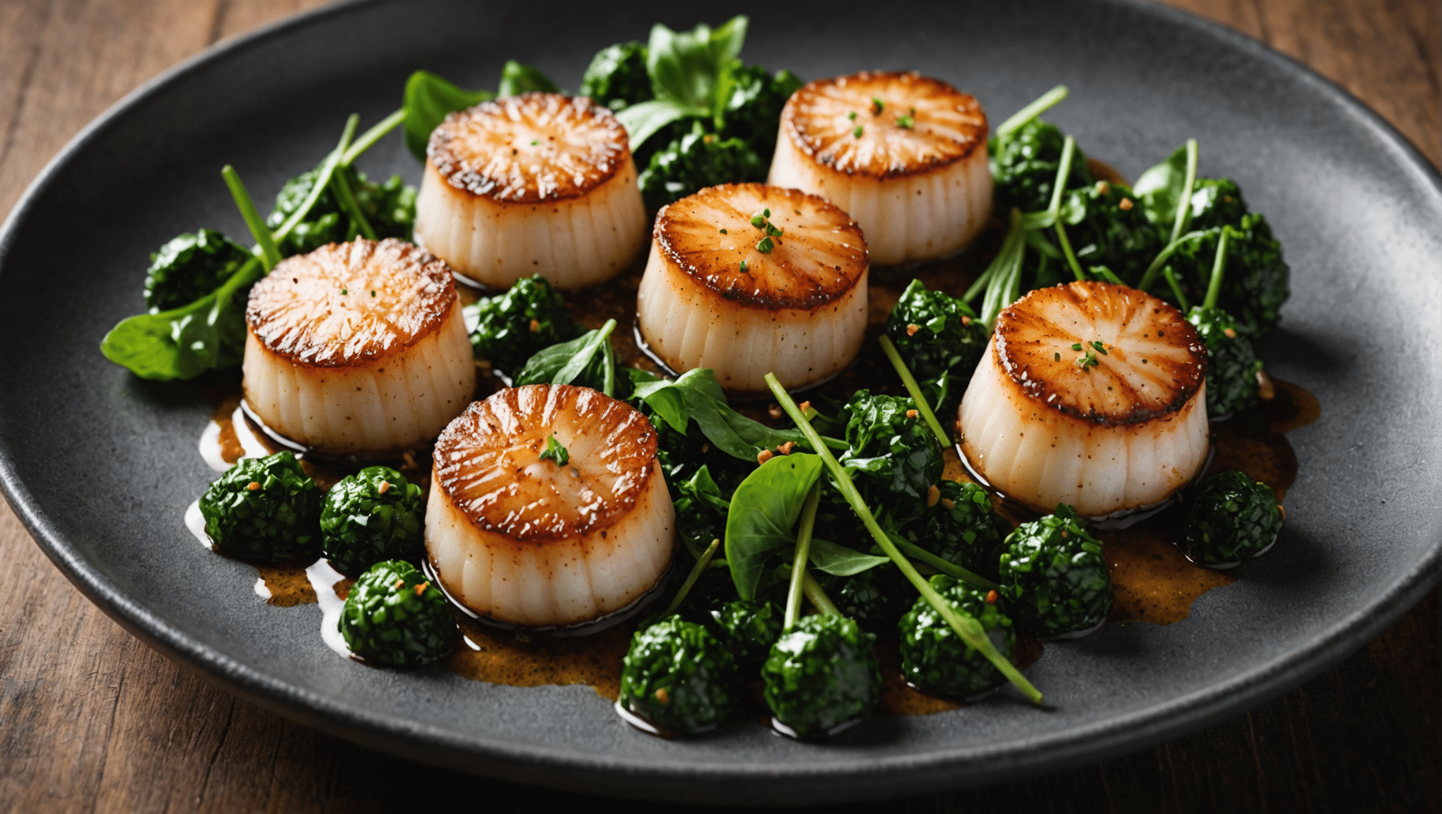 Seared Scallops with Spikenard Spice Blend