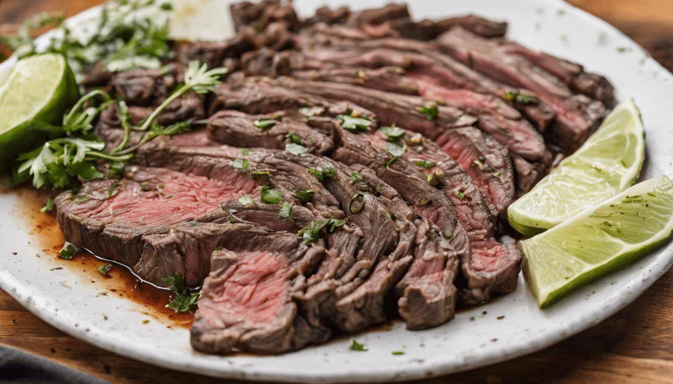 Serrano Marinated Skirt Steak