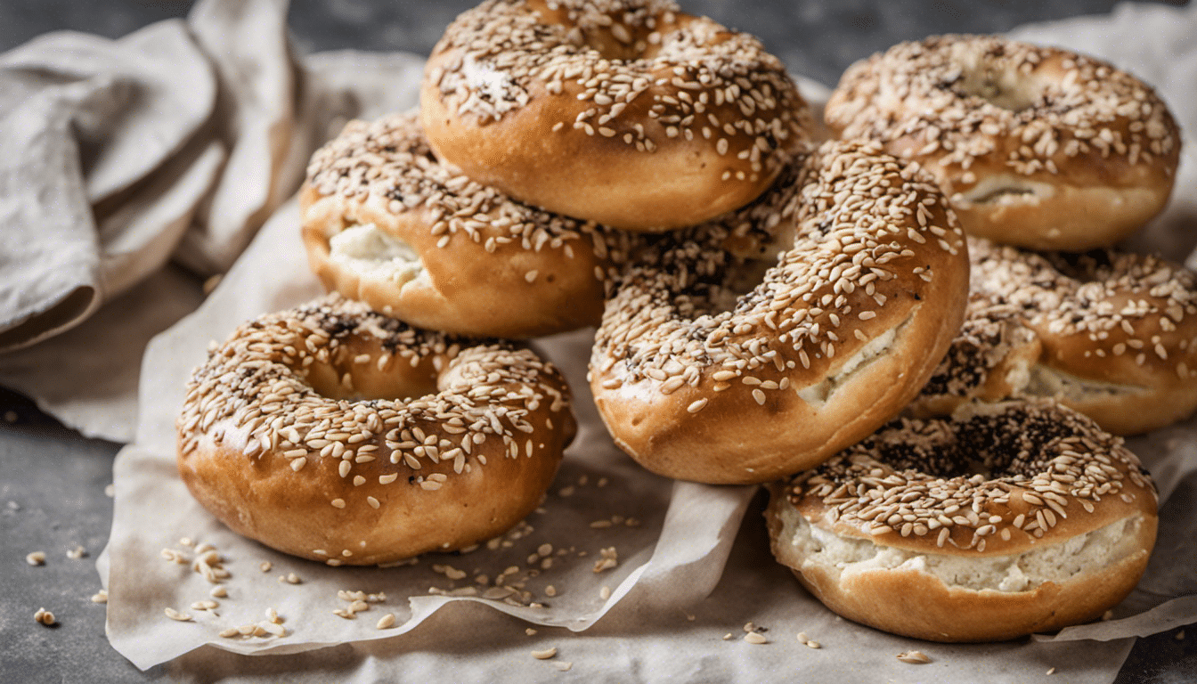 Sesame seed Bagels