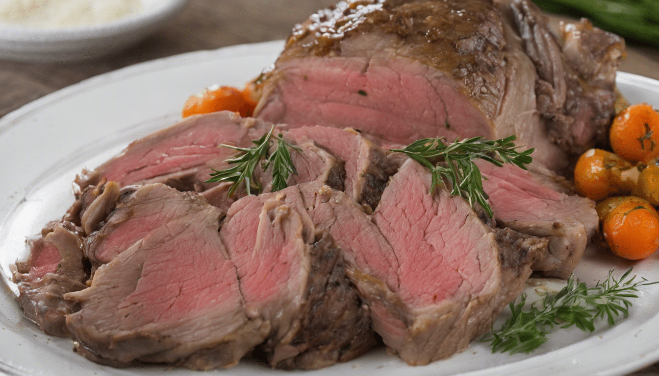 Seven-Hour Leg of Lamb