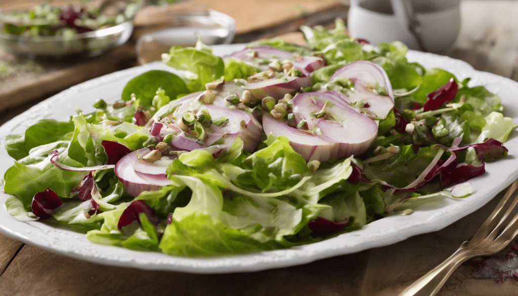 Shallot Vinaigrette Salad Dressing