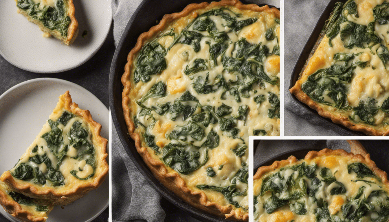 Sheep Sorrel and Spinach Quiche