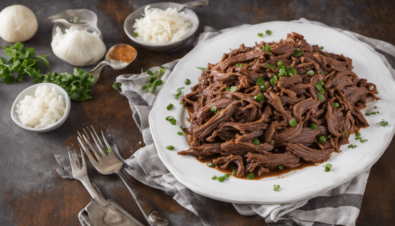 Delicious Chilean Shredded Beef