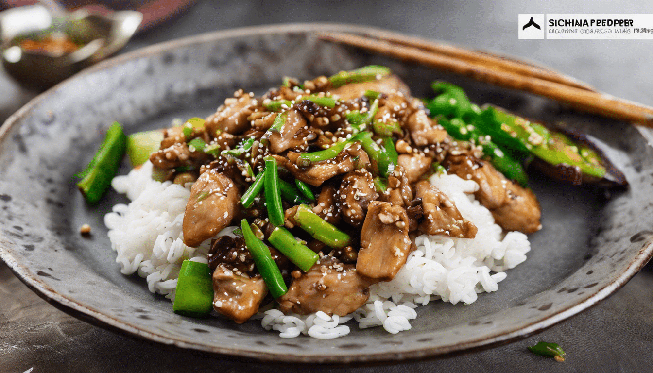 Sichuan Pepper Chicken Stir-Fry