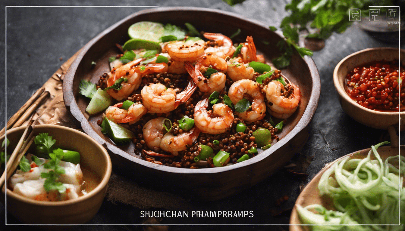 Sichuan Pepper Prawns