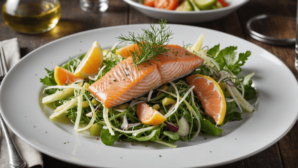 Smoked Trout and Fennel Salad
