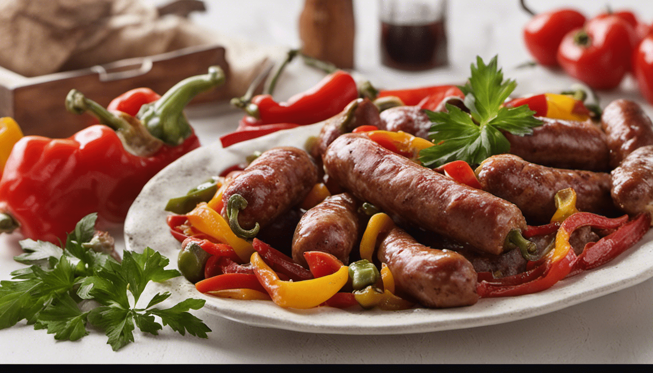 Sokos Sausage and Peppers dish