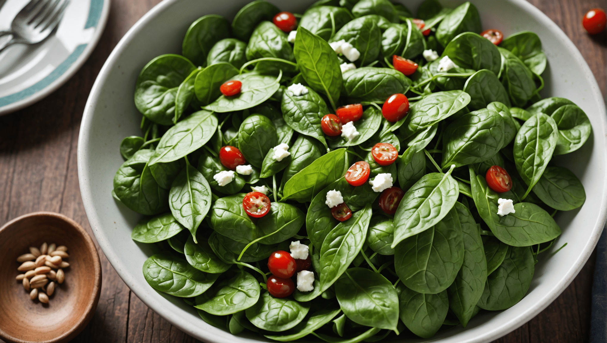 Sorrel and Spinach Salad