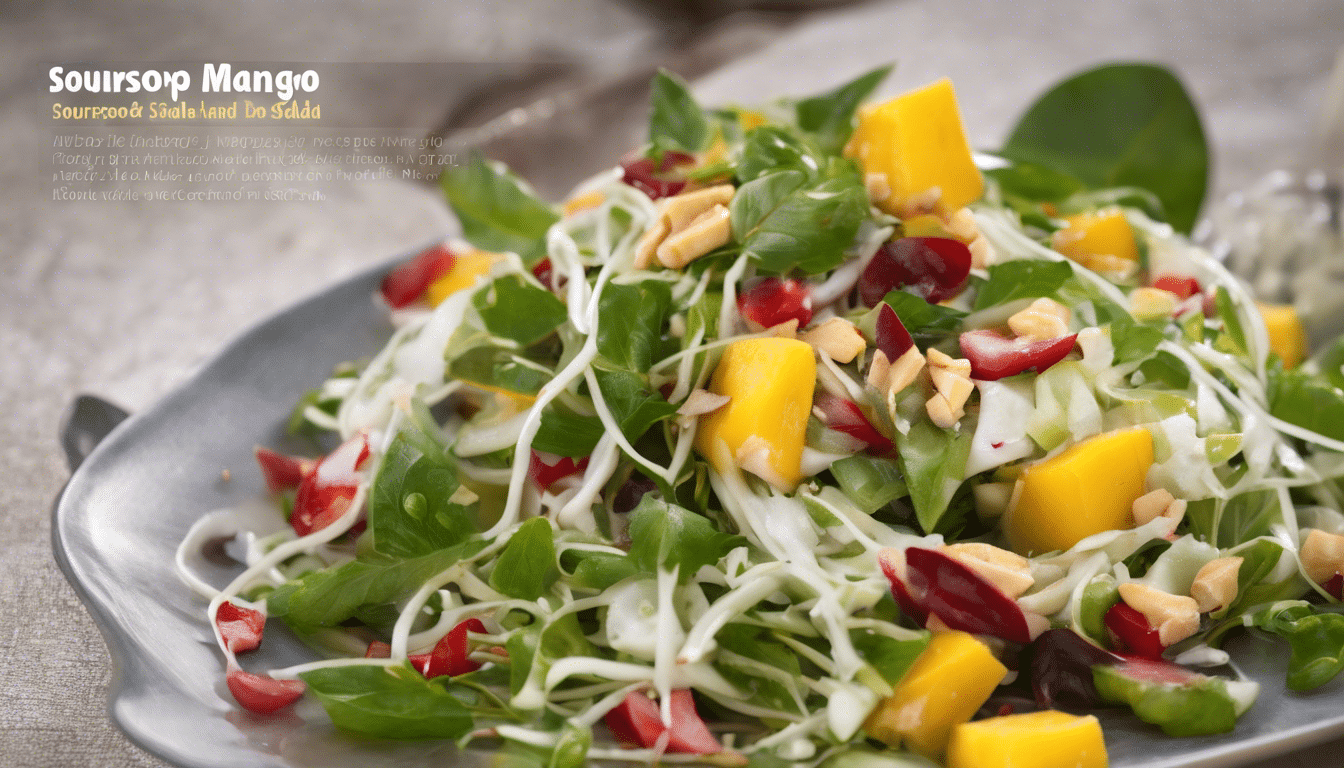 Soursop and Mango Salad