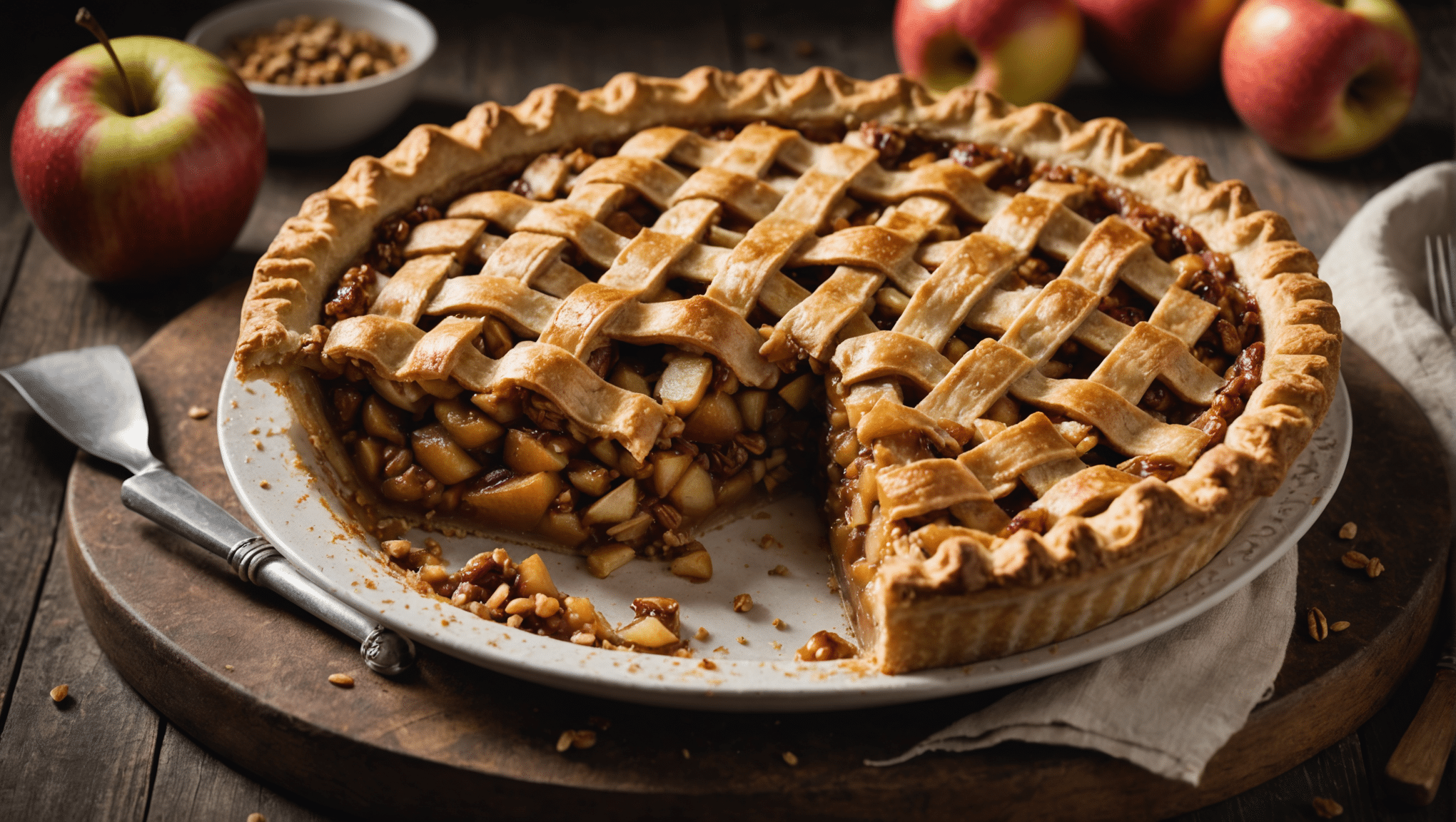 Spiced Apple Pie with Grains of Paradise