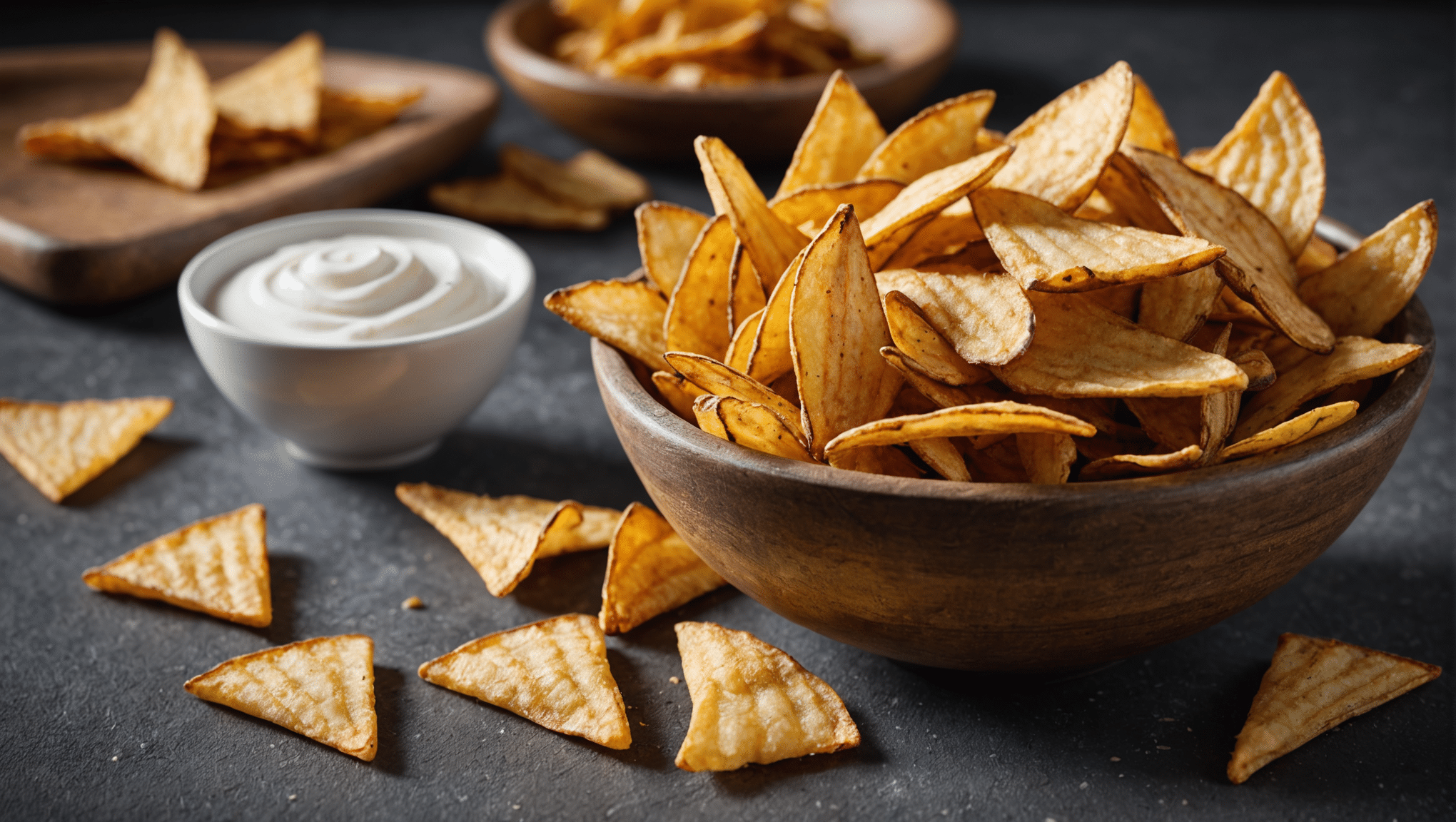 Spiced Arrowroot Chips