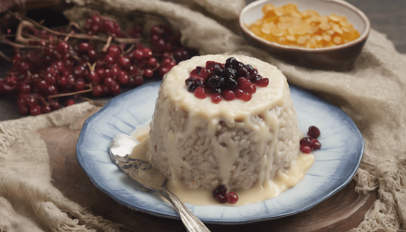 Spiced Currant Rice Pudding