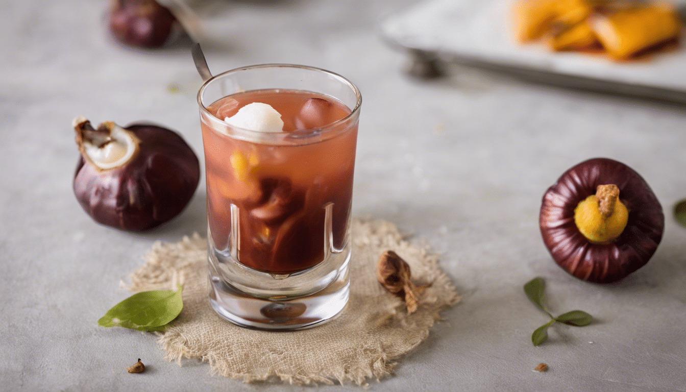 Spiced Mangosteen Cocktail