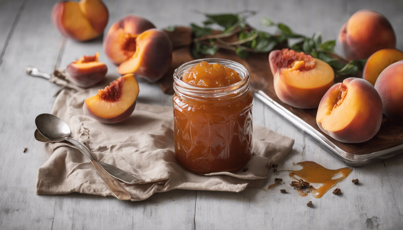 Spiced Peach Jam