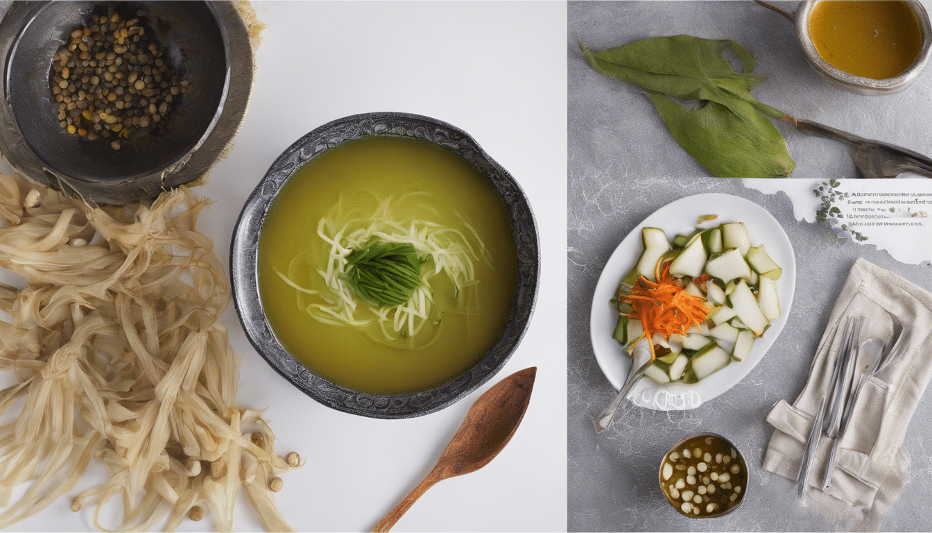 Spiced Spine Gourd Soup