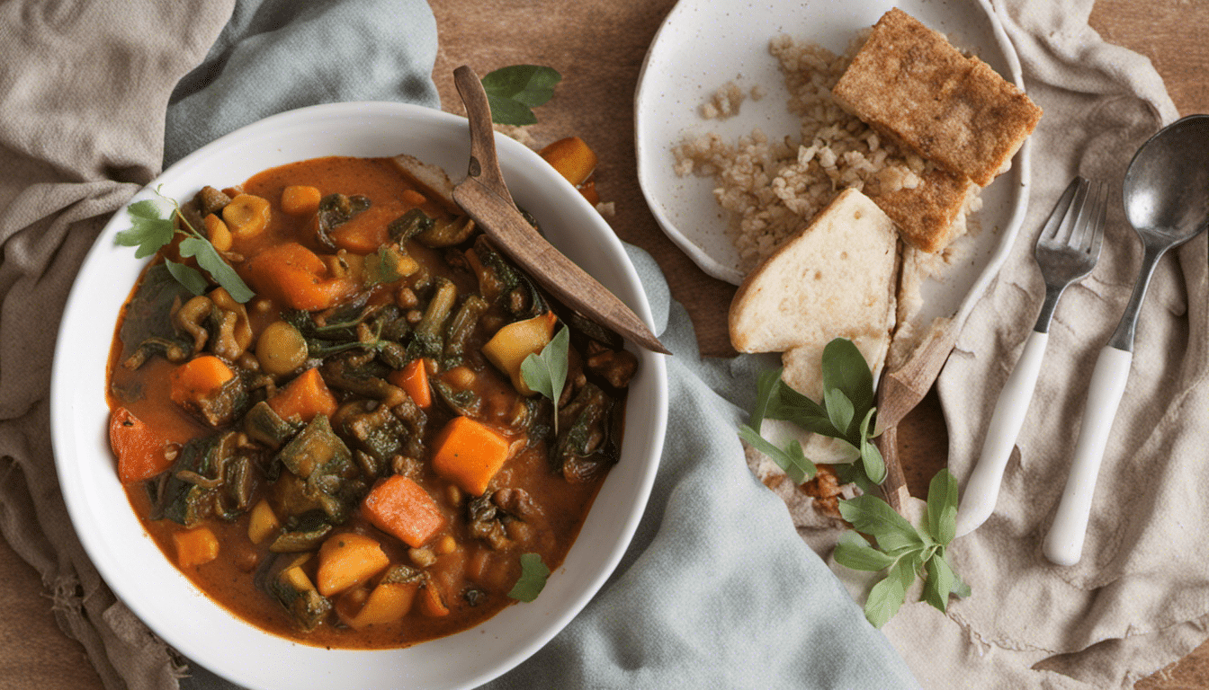 Spiced Vegetable Stew with Indian Bay Leaves