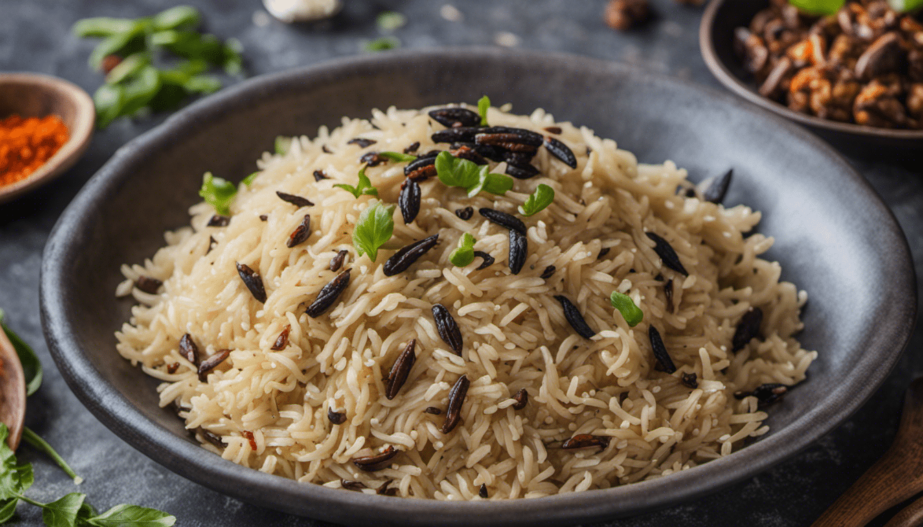 Spicy Black Cardamom Basmati Rice