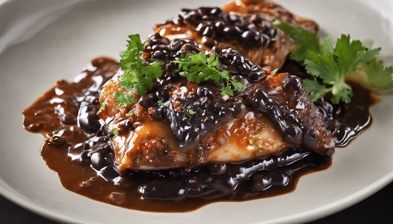 Spicy Braised Skate Wing with Black Bean Paste