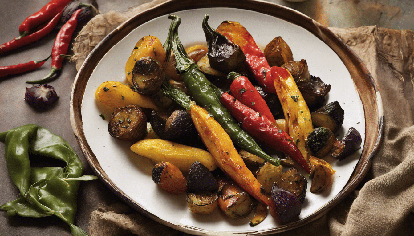 Spicy Dorrigo Pepper Roasted Vegetables