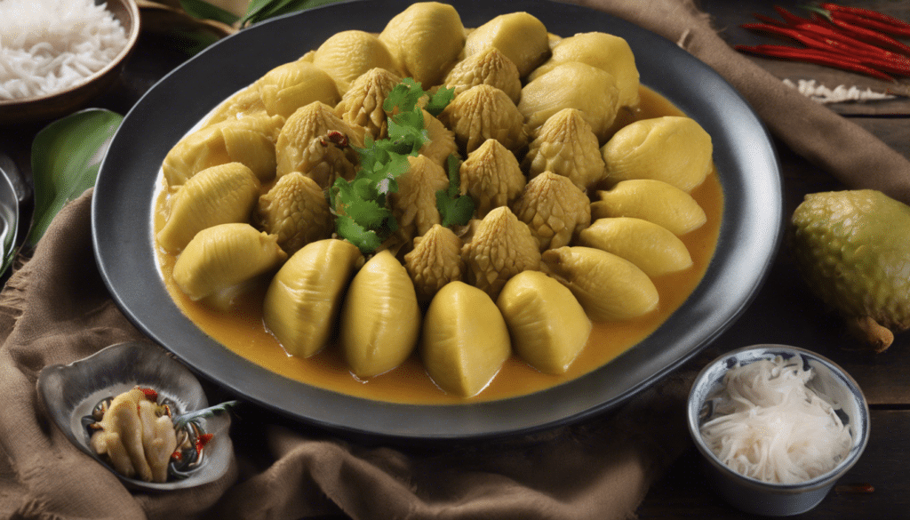 Spicy Durian Curry