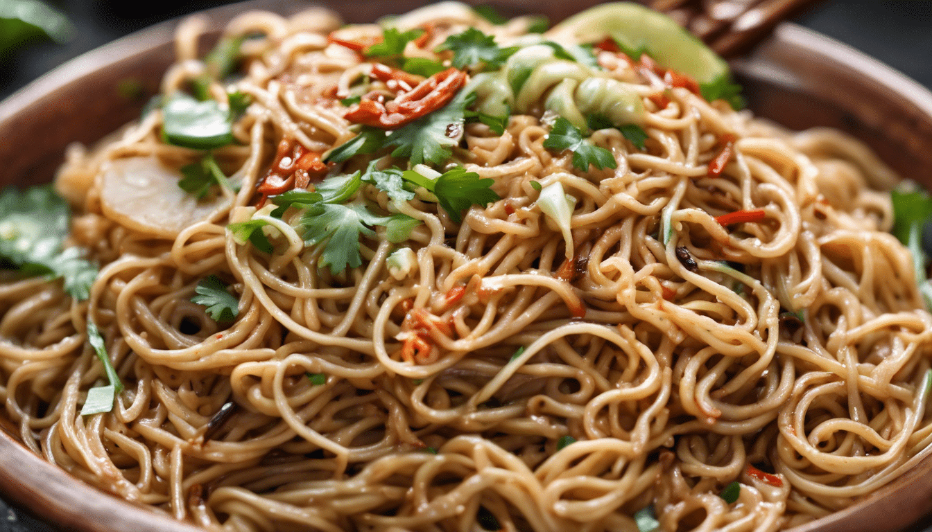 Spicy Garlic Noodles