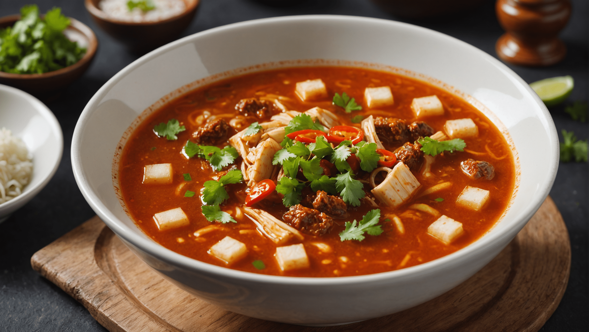 Bowl of Spicy Gusô Soup