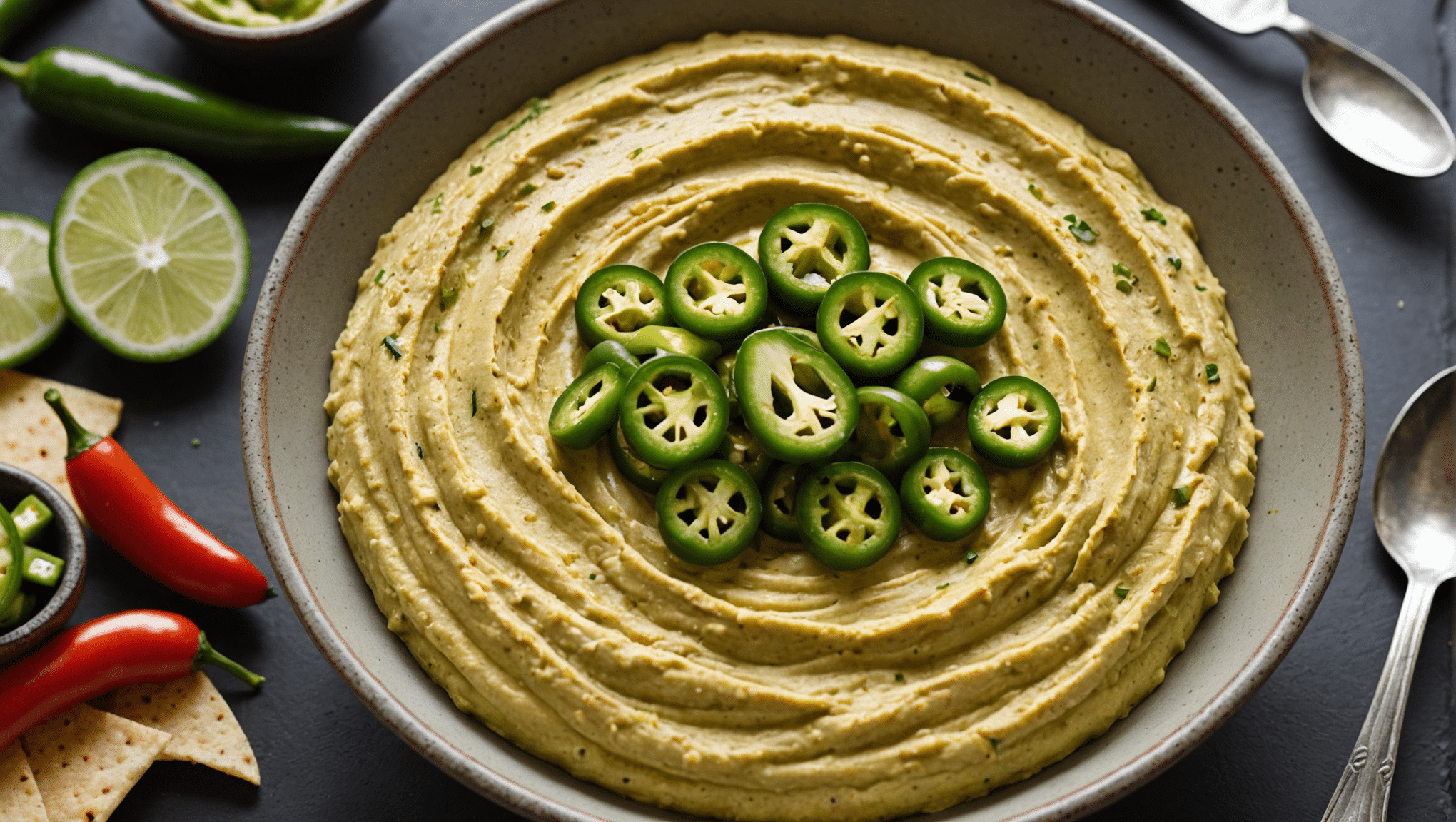 Spicy Jalapeño Hummus