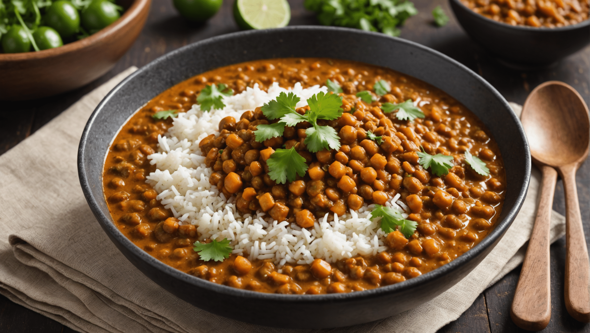 Spicy Jimbu Lentil Curry