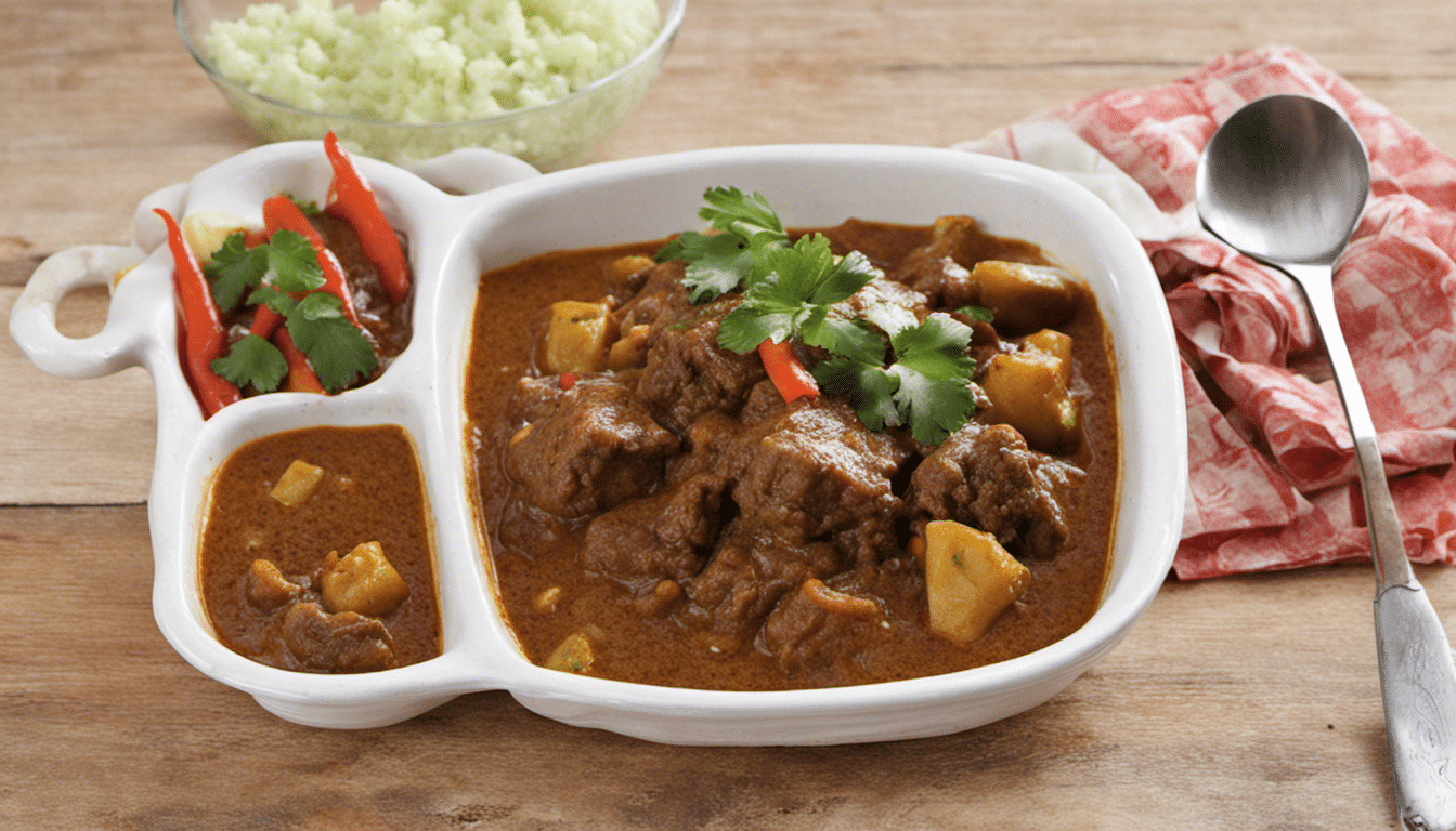 Spicy Lamb and Beef Curry