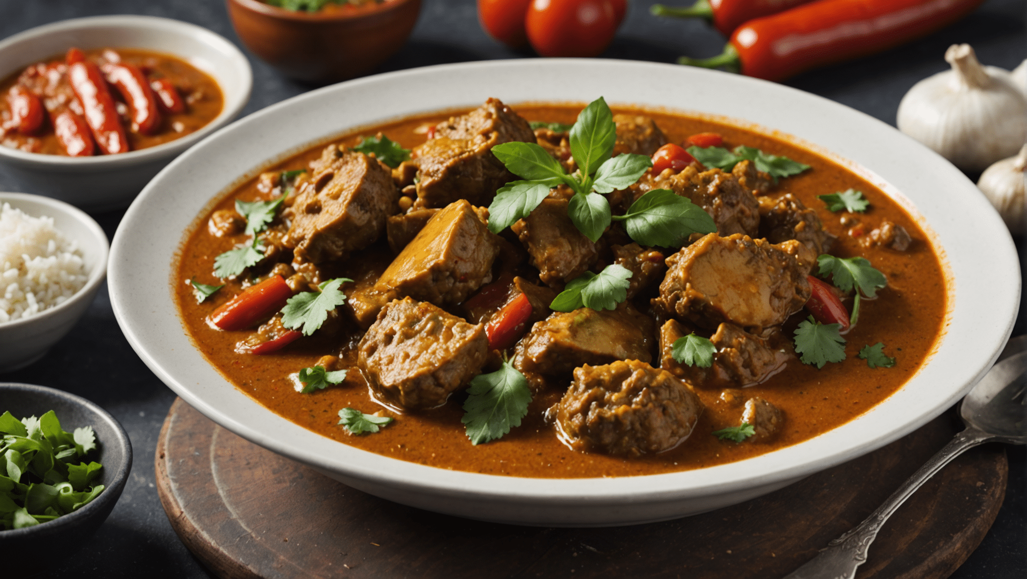 Spicy Lamb's Quarters Curry