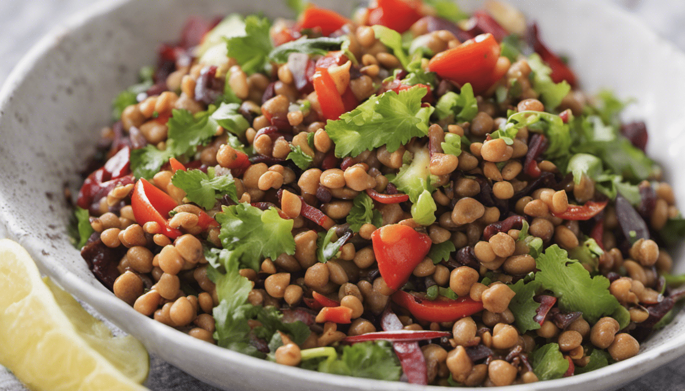 Spicy Lentil Salad