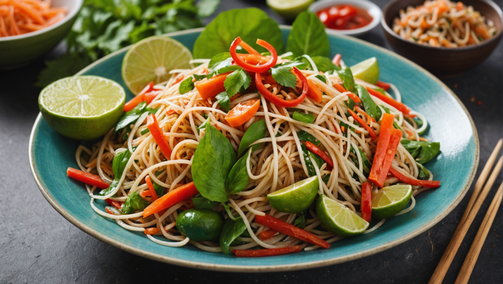 Spicy Papaya Salad (Som Tam) Recipe