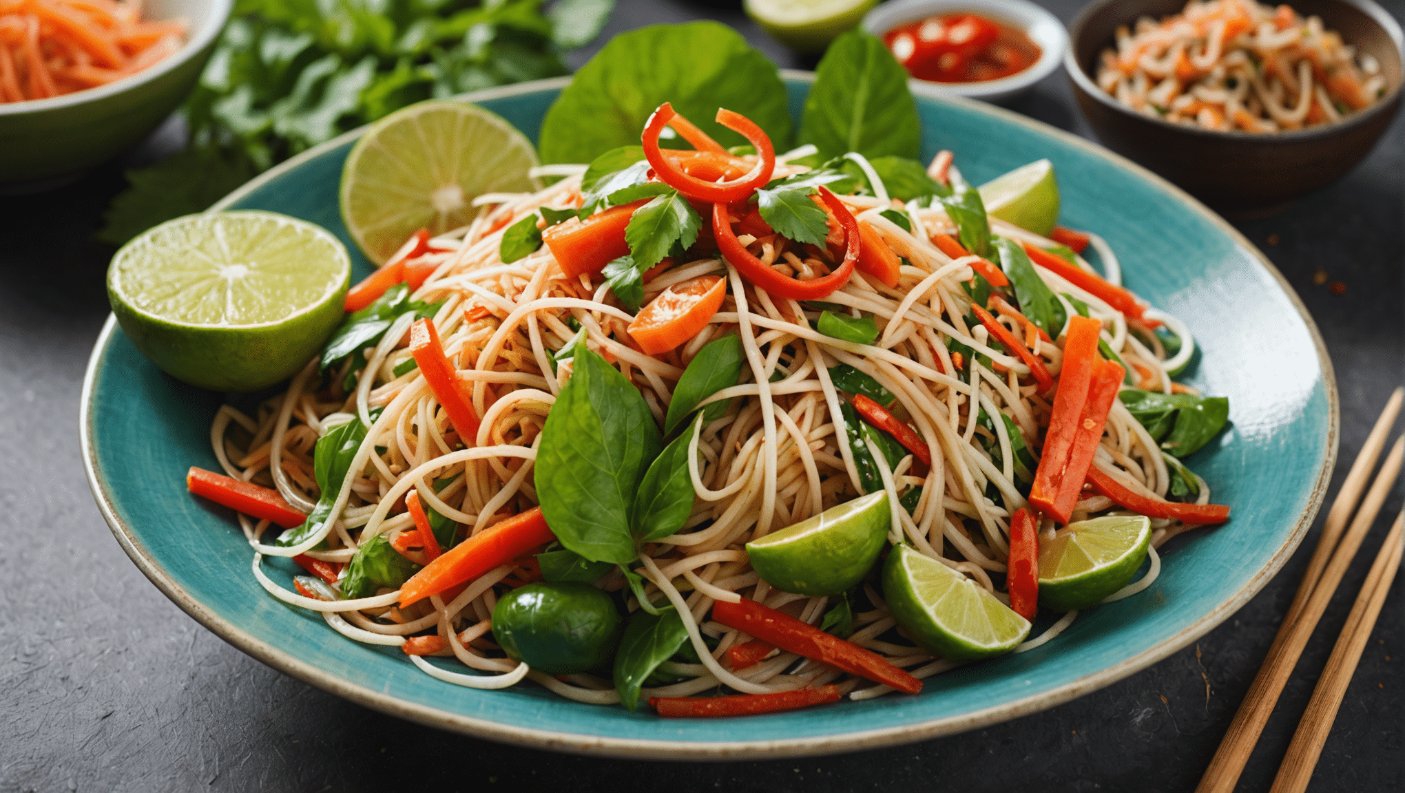 Spicy Papaya Salad (Som Tam)