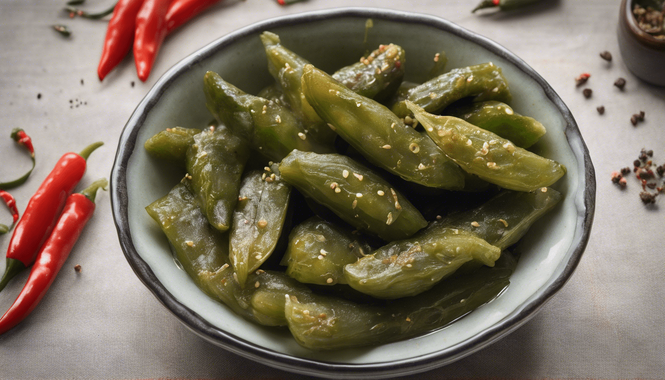 Spicy Perilla Leaf Pickles Deulkkae Jangajji