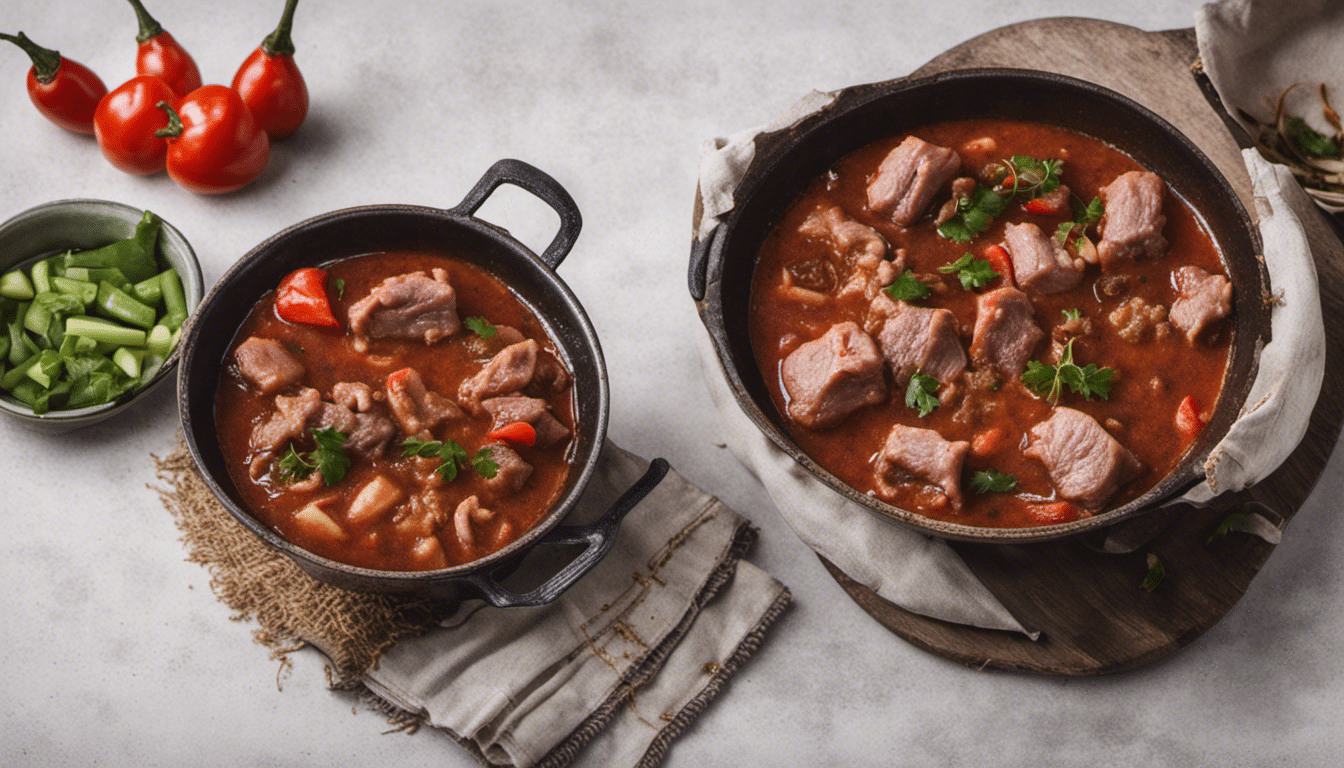 Spicy Pork and Offal Stew image