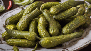 Spicy Ridged Gourd Pickle