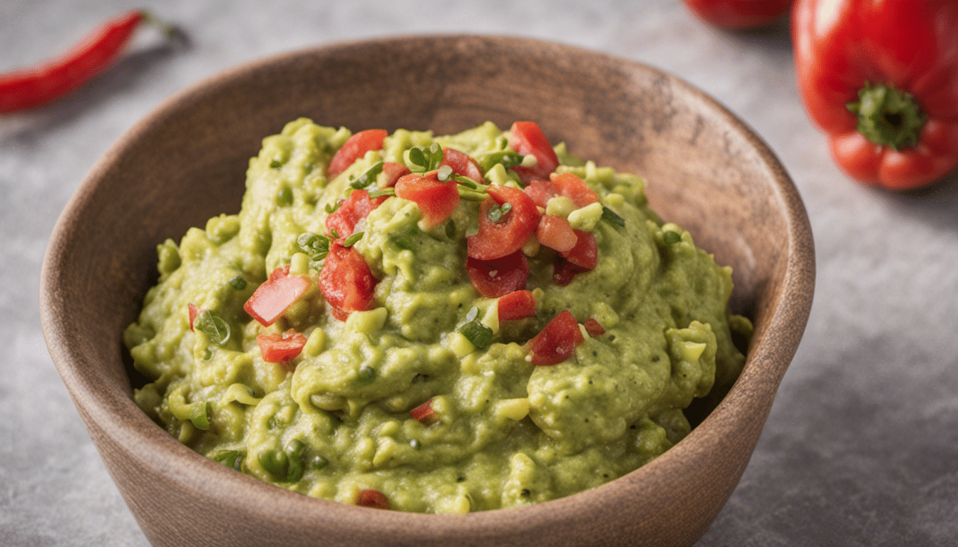 Spicy Sandia Pepper Guacamole