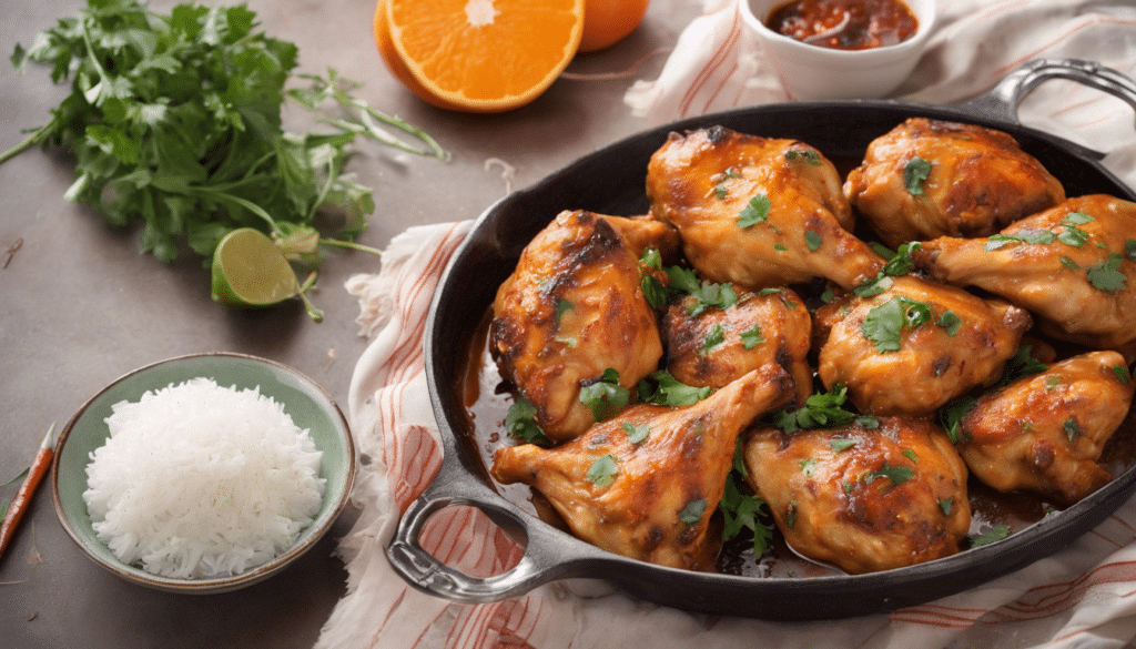 Spicy Tangerine Chicken