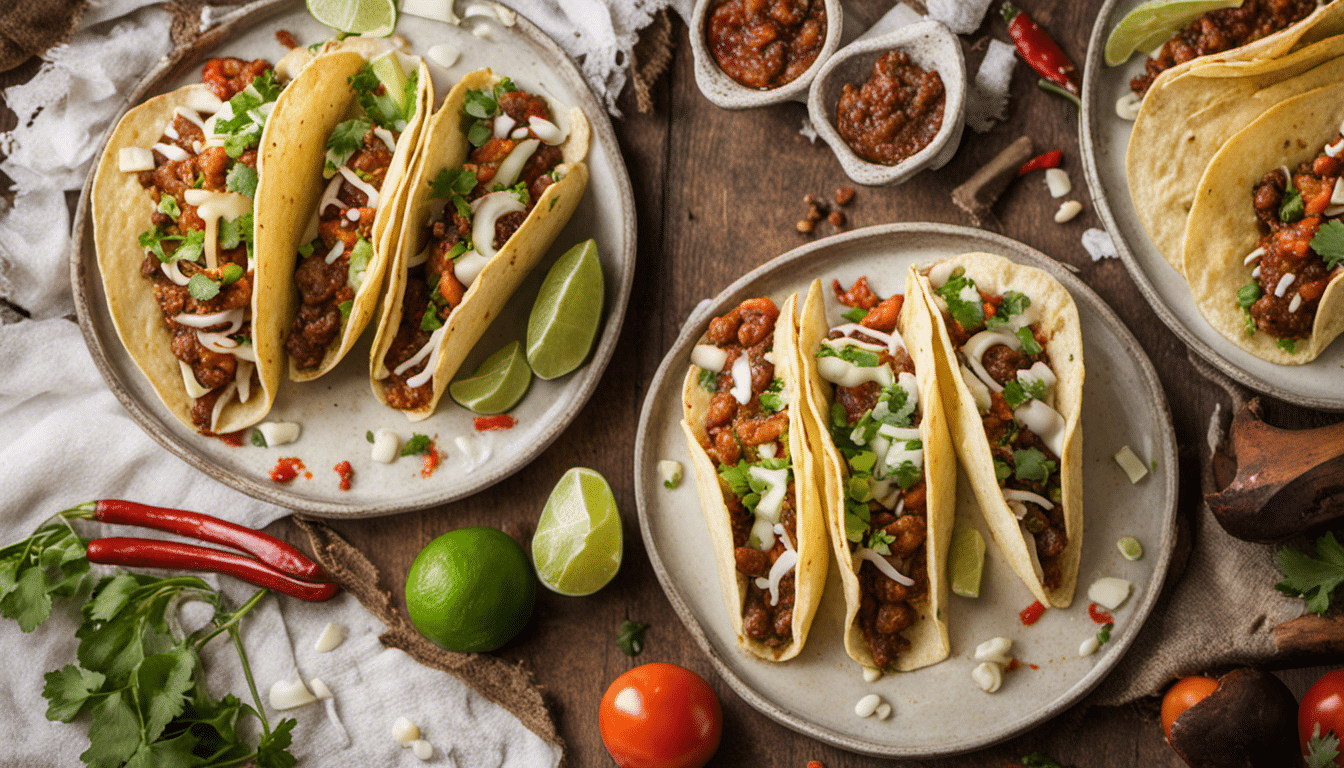 Spicy Tarwi Tacos