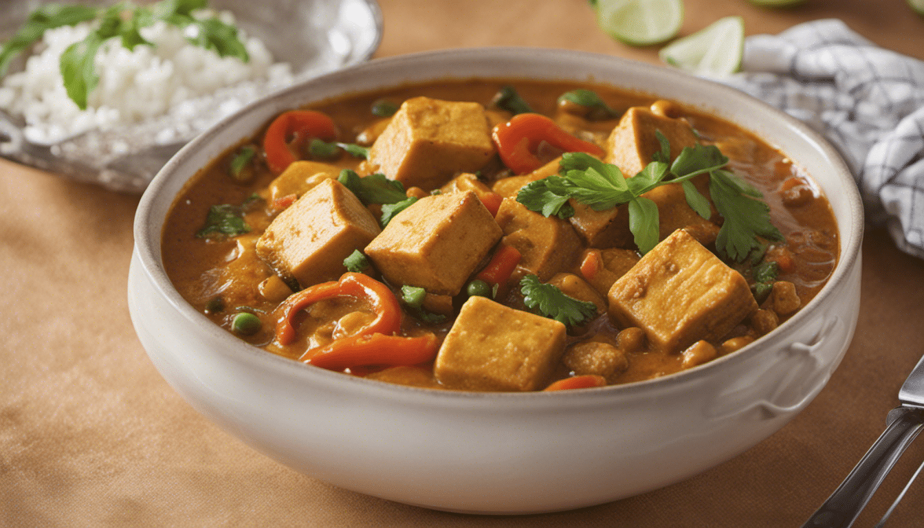 Spicy Tofu and Vegetable Curry