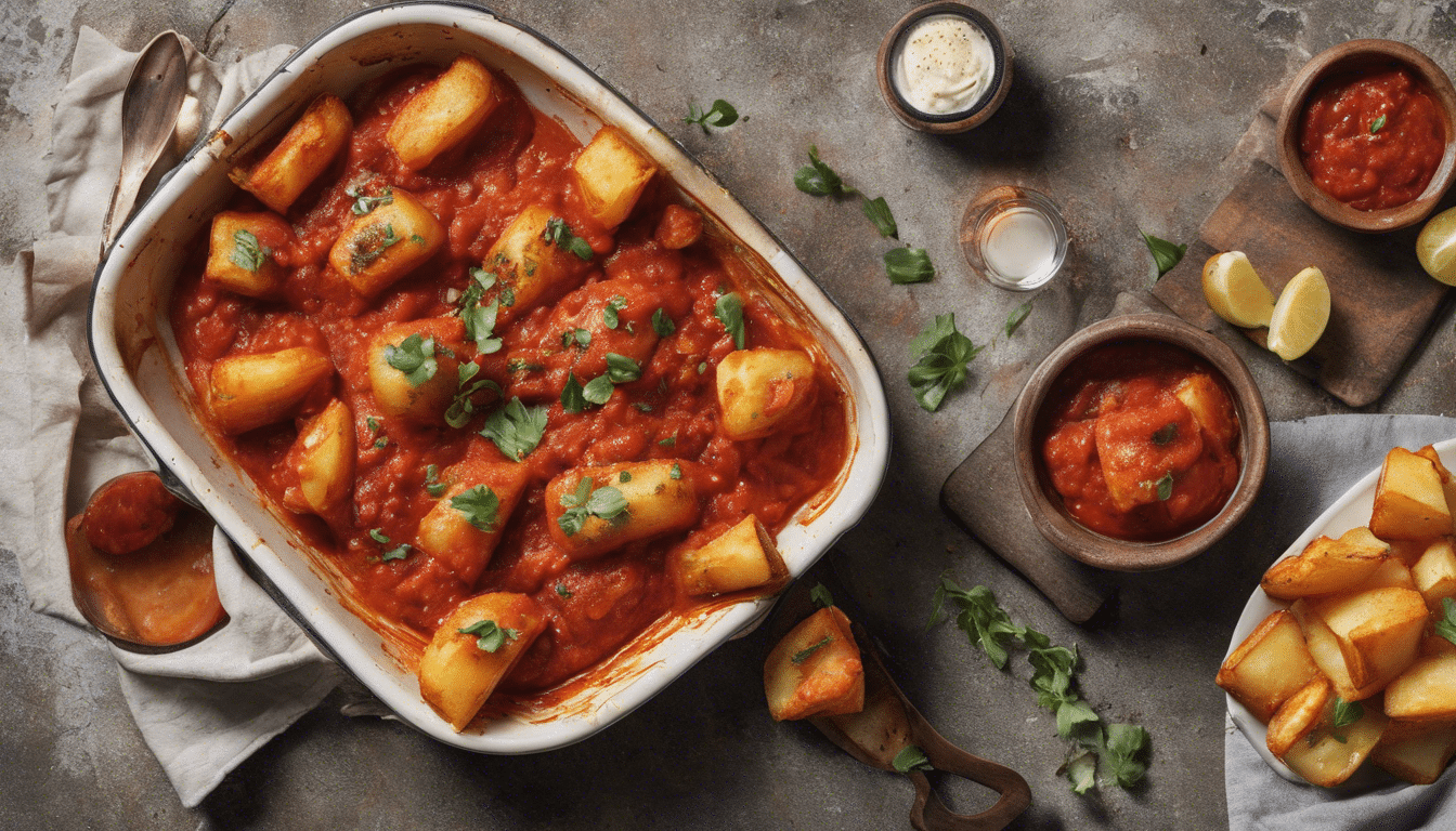 Spicy Tomato Sauce Patatas Bravas