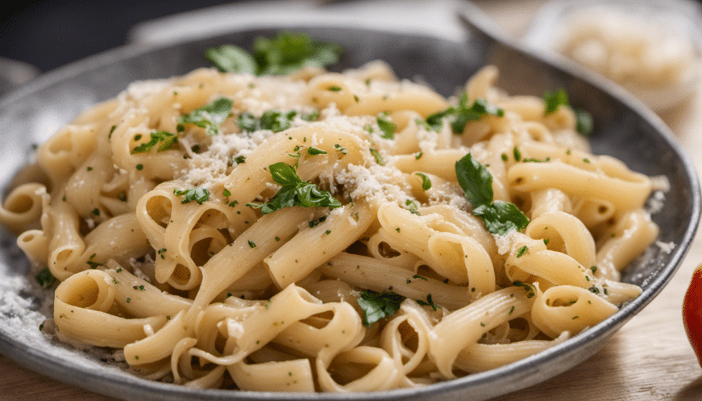 Spicy Torpedo Onion and Garlic Pasta