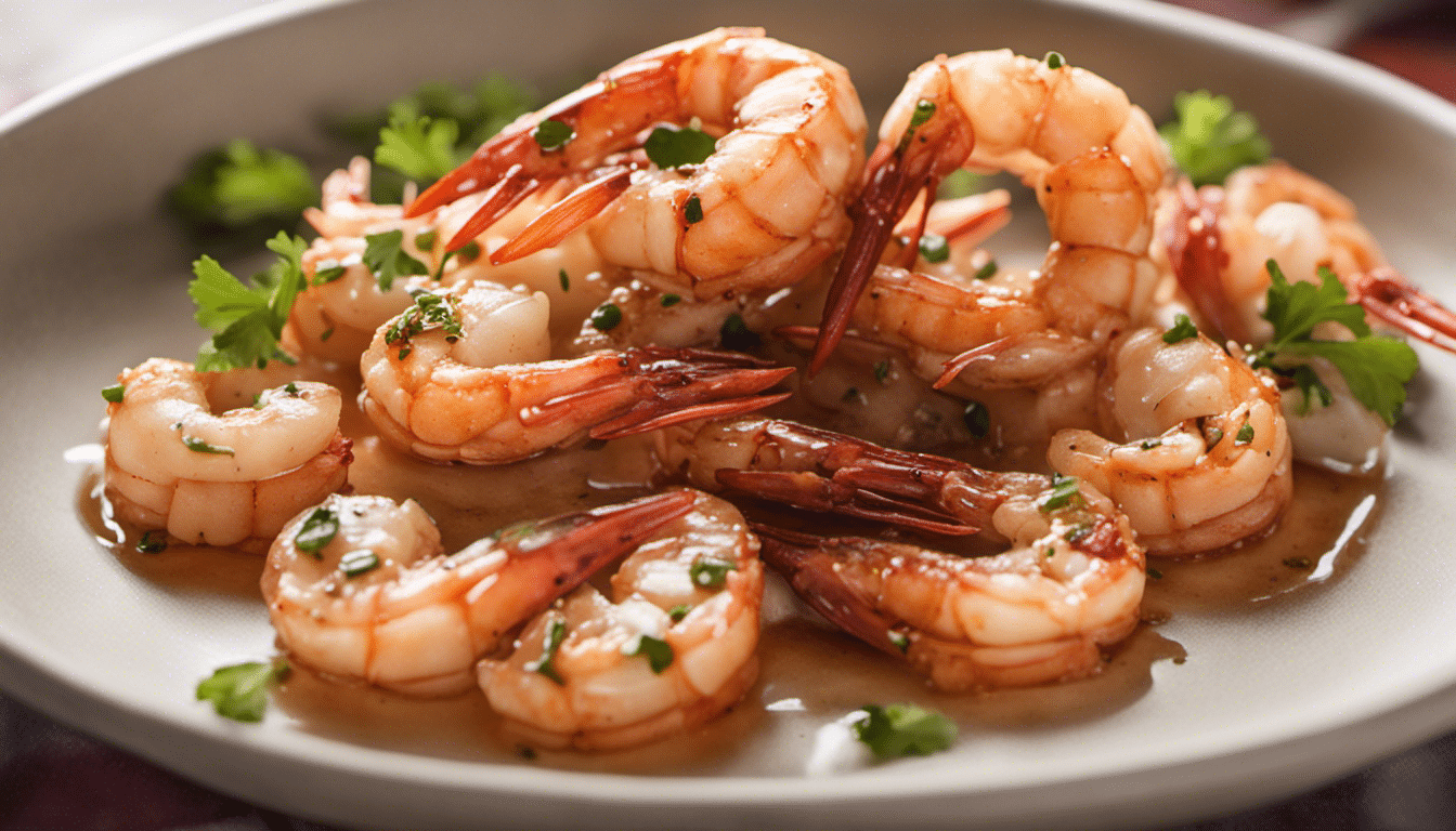 Spicy Water-Pepper and Garlic Shrimp