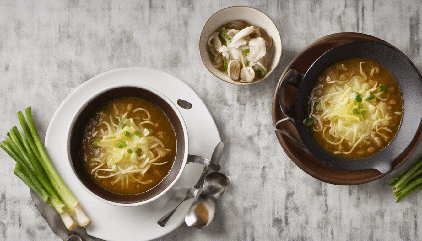 Spicy Welsh Onion Soup