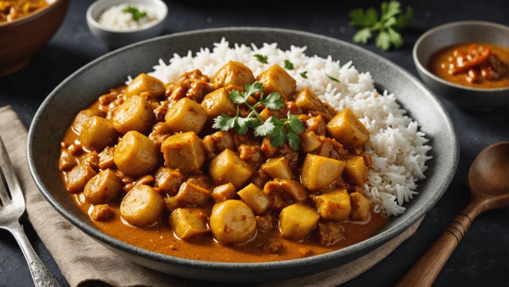 Spicy Yellow Onion Curry