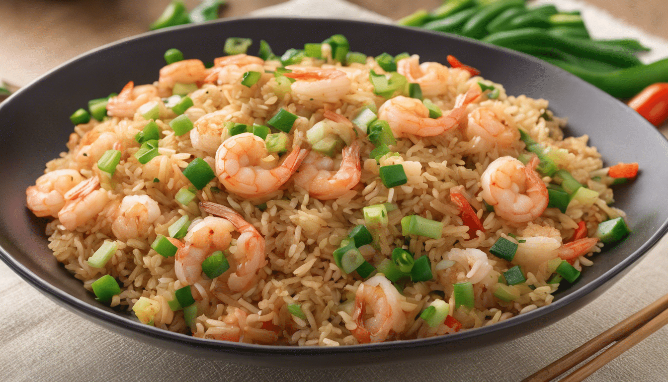 Spicy and Sour Shrimp Fried Rice