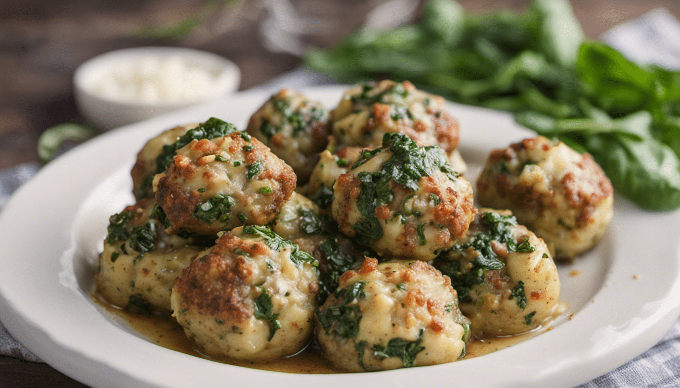 Spinach and Potato Meatballs