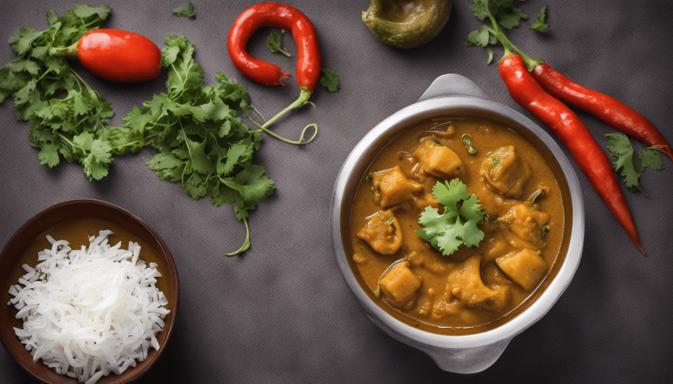 A delicious Spine Gourd Curry.